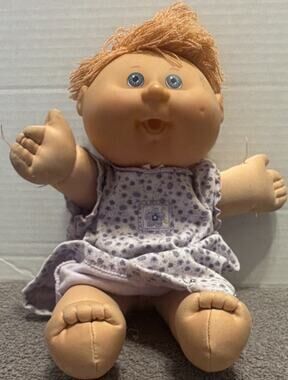 Xavier Roberts. Cabbage patchDoll Light Complexion red hair blue eyes